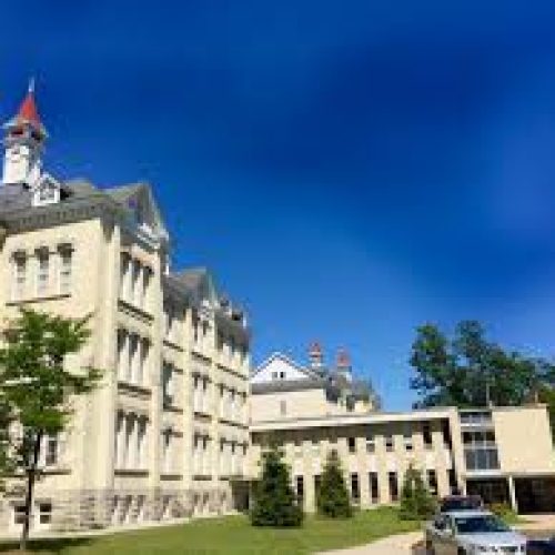 State Hospital Building in Traverse City, Michigan.